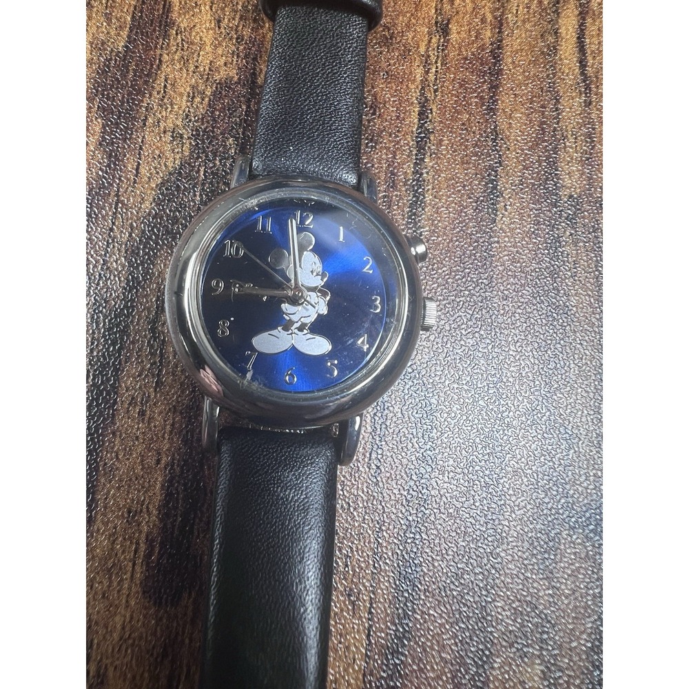Disney Women's Watch Mickey Mouse S11 Marketing Blue Face